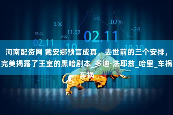 河南配资网 戴安娜预言成真，去世前的三个安排，完美揭露了王室的黑暗剧本_多迪·法耶兹_哈里_车祸