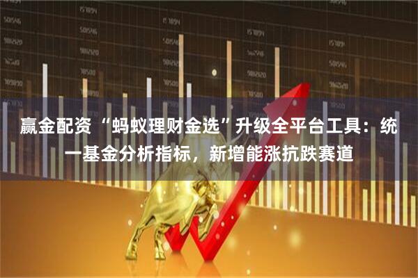 赢金配资 “蚂蚁理财金选”升级全平台工具：统一基金分析指标，新增能涨抗跌赛道
