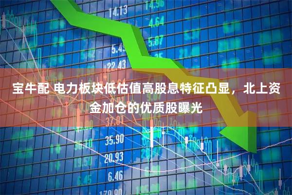 宝牛配 电力板块低估值高股息特征凸显，北上资金加仓的优质股曝光